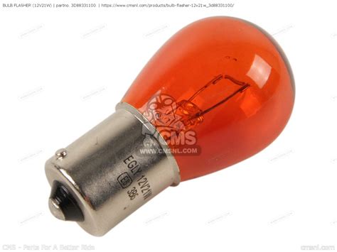 3d88331100 Bulb Flasher 12v21w Yamaha Buy The 3d8 83311 00 00 At Cmsnl
