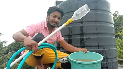 Water Tank Cleaning Sintex Cleaning Easy Method How To Make A Tank