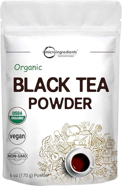 Organic Instant Black Tea Powder From 100 Tea Leaves 6