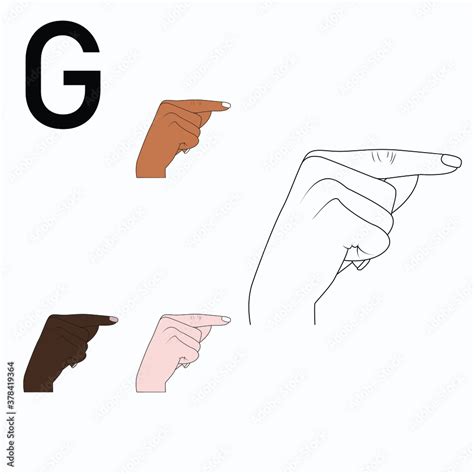 G Is The Seventh Letter Of The Alphabet In Sign Language English