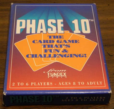 Phase 10 Card Game Review And Rules Geeky Hobbies