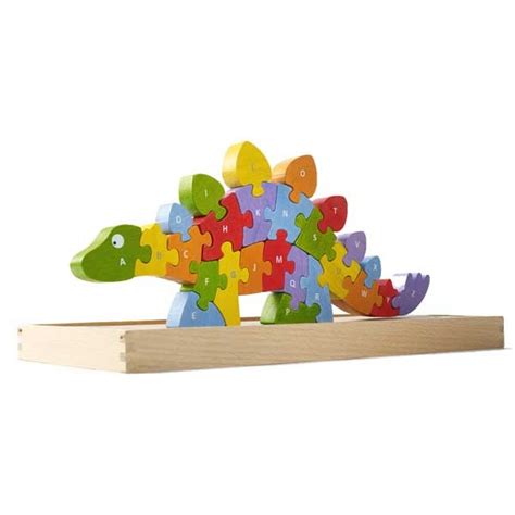 Dinosaur A To Z Puzzle From Apollo Box Wooden Alphabet Puzzle