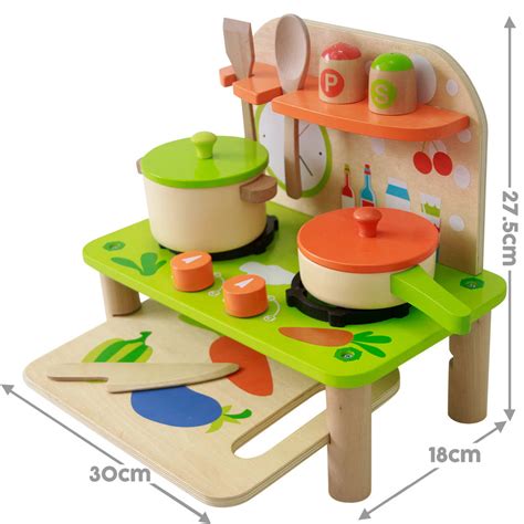 Wooden Kitchen Toy By Bee Smart
