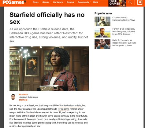 No Sex In Starfield Modders Youre Up Page 2 Starfield Adult Mods Loverslab