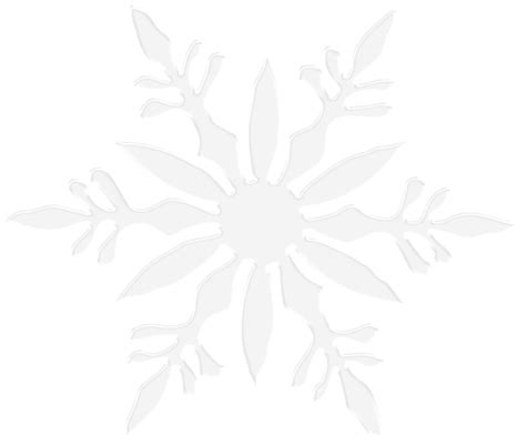 Silver Snowflake Png Picture Png Mart
