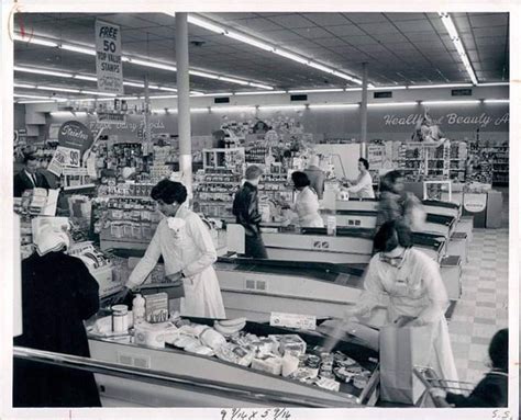 The Checkout Lane At A Cincinnati Kroger In 1964 Kroger Grocery