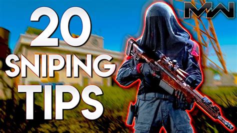 20 Tips To Get Better At Sniping On Mw Modern Warfare Sniping Youtube