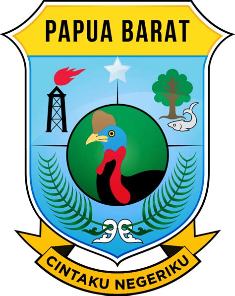 Lambang Propinsi Papua Barat 237 Design