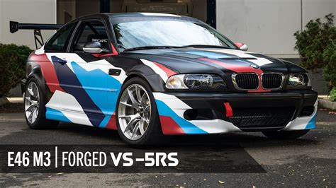 Track Spec Bmw E M On Forged Vs Rs Performance Techniq Youtube