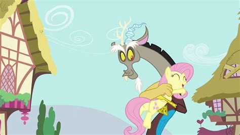 Flutter Shy And Discord My Little Pony Drawing Fluttershy My Little