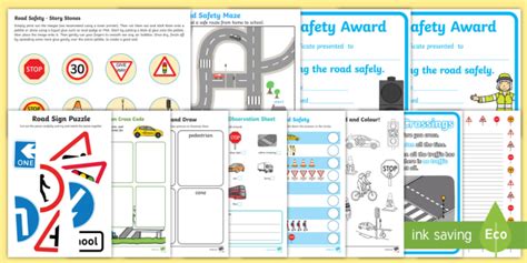 Road Safety Activities For Early Years Teacher Made