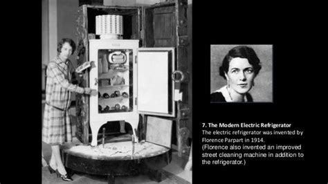 Florence Parpart Invented The Electric Refrigerator In 1914 Smithsonian Girls Image Florence