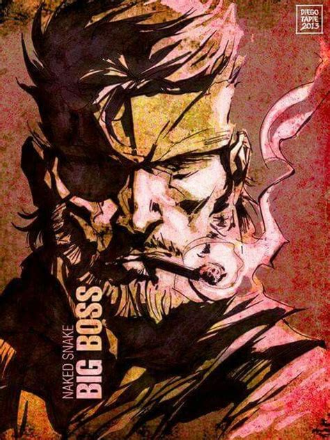 Metal Gear Solid Ps Big Boss Metal Gear Snake Metal Gear Metal Gear