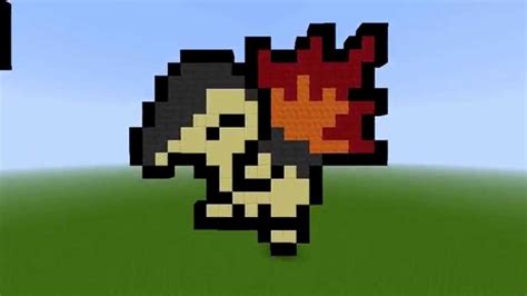 All your favorite pokemon in one place from the first to the eighth generation. Minecraft Pokemon Pixel Art! Cyndaquil! - YouTube