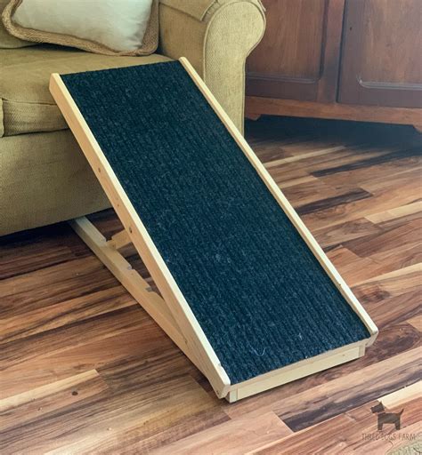 Dog Ramp With Adjustable Incline Pet Ramp For Bed Or Sofa Etsy