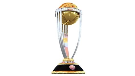 Icc Cricket World Cup 2019 Trophy 3d Model 50 Unknown Max 3ds