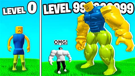 I Became The Strongest Roblox Noob Ever Youtube