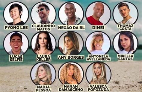 Record Divulga Participantes De Novo Reality Show Ilha Record