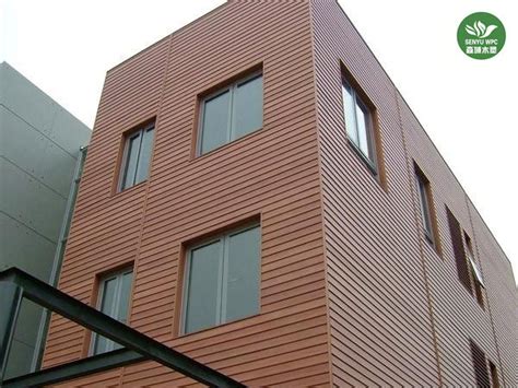 China Waterproof Wpc Wood Plastic Composite Outdoor Wall Panel Cladding