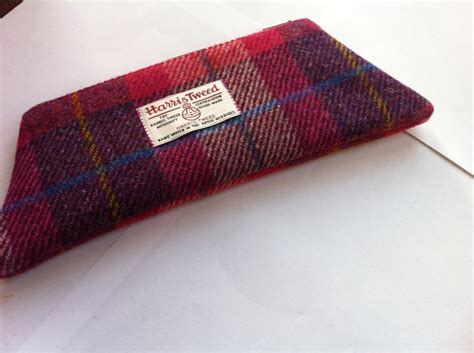 Harris Tweed Pencil Case Made In Scotland Etsy