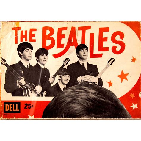 The Beatles British Dell Magazine 1964 Poster