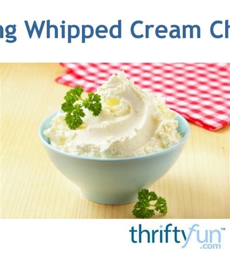 Making Whipped Cream Cheese Thriftyfun