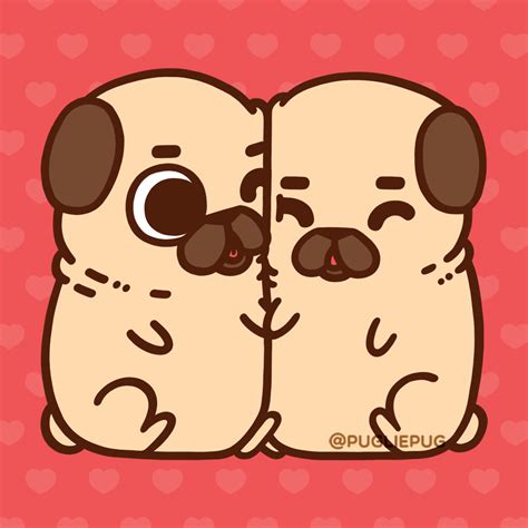 Puglie Pug Cute Drawings Cute Pugs Cute Kawaii Drawings