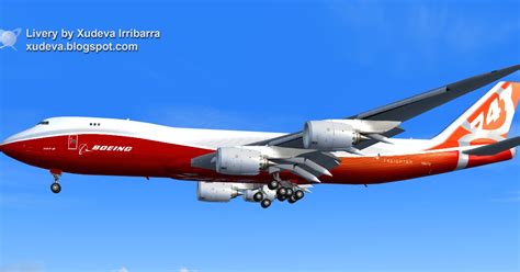 Boeing 747 820f House Special New Livery