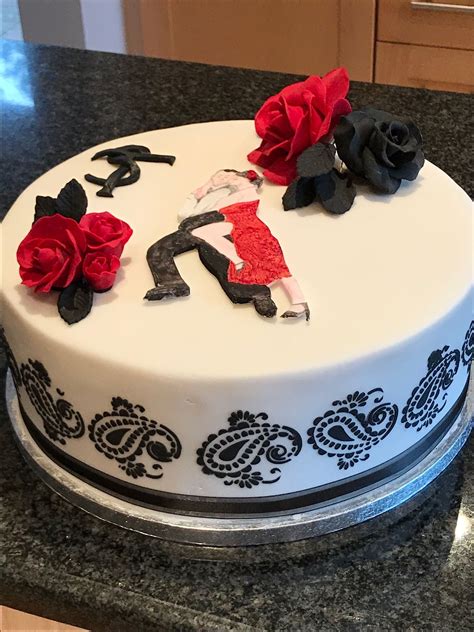 Tango Dancers Cake Dancer Cake Cake Desserts