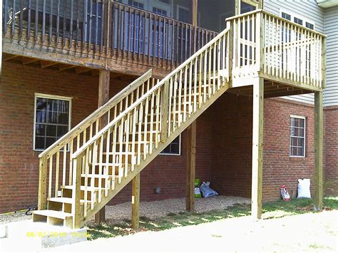 The Frame Of Deck Stairs Building A Deck Deck Stairs