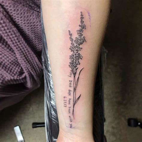 Your tattoo artist will explain how you should care for your tattoo immediately after getting it, so try to follow their instructions. Top Most 2020 Lavender Tattoos Searched On Net