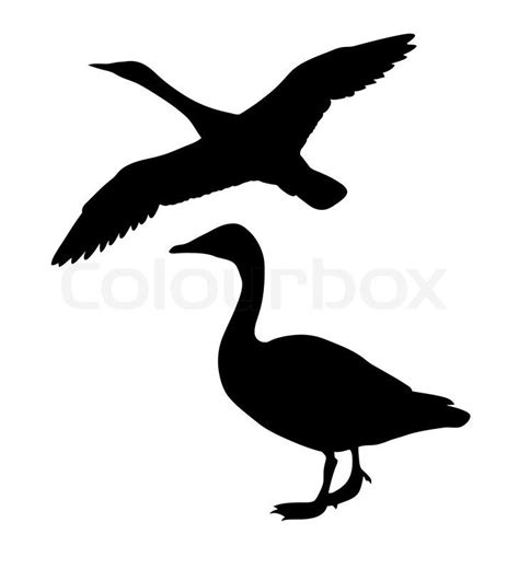Canada Goose Silhouette Pattern At Getdrawings Free Download