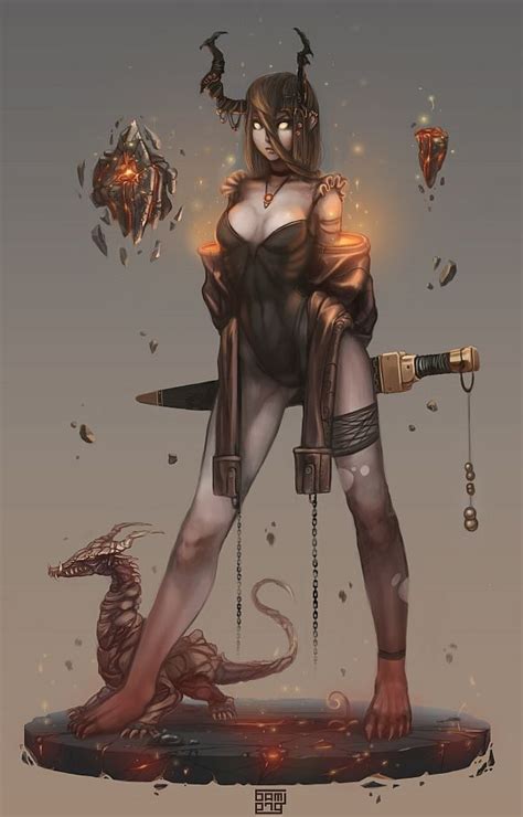 Demoness Character Art Concept Art Characters Dark Fantasy Art