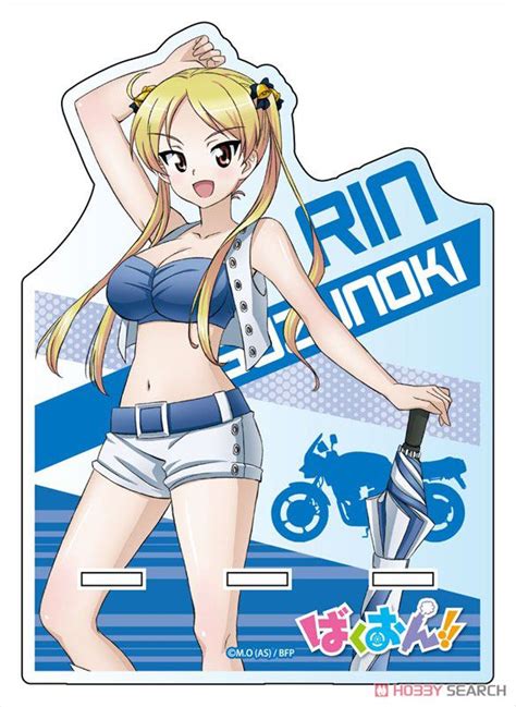 Bakuon Acrylic Smart Phone Stand Rin Suzunoki Race Queen