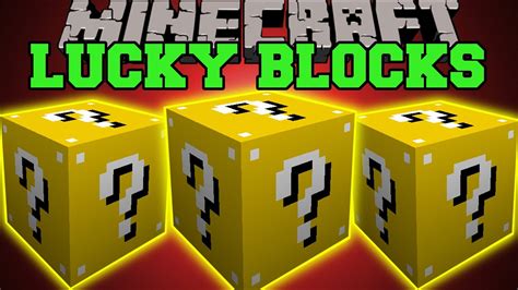 There are many different designs that are all based on the same general idea: Lucky Block mod voor Minecraft 1.10/1.9.4/1.9 | Minecraft ...