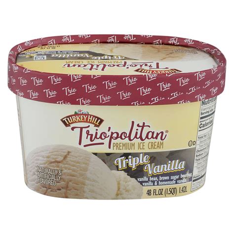 Save On Turkey Hill Trio Politan Premium Ice Cream Triple Vanilla Order