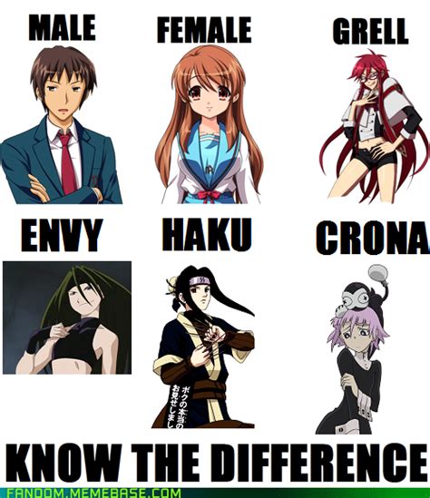 The Basic Genders Of Anime Anime I Love Anime Awesome Anime
