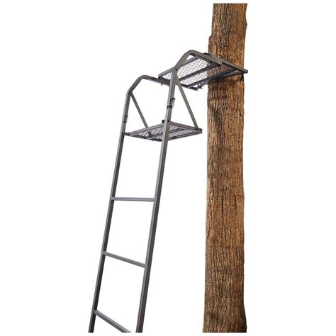 Guide Gear 15 Ladder Tree Stand Tree Stand Hunting Ladder Tree