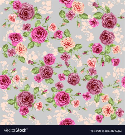 Embroidery Pattern Software Floral Vintage Pattern Seamless Floral