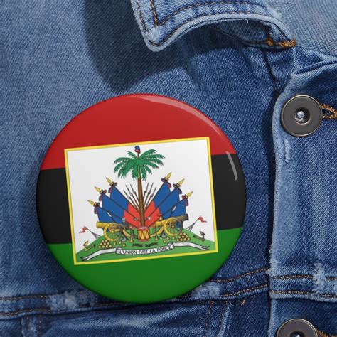 Haiti Flag 1 56mm Button Badge Pin Online Wholesale Shop Get Your Own Style Now Satisfaction
