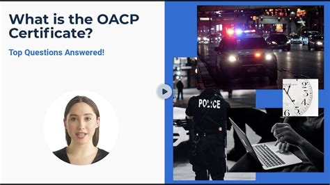 What Is The Oacp Certificate Youtube