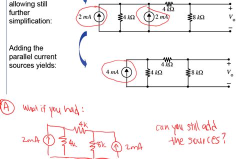 Adding Parallel Current Sources