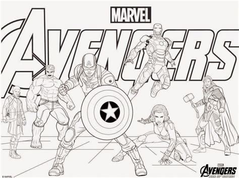 Avengers Coloring Pages - Best Coloring Pages For Kids