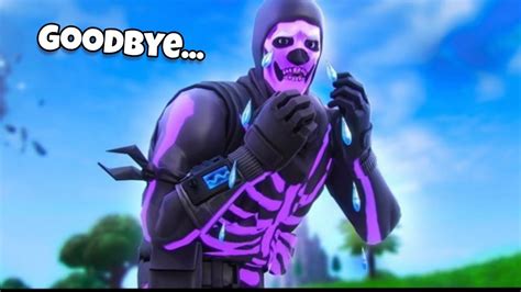 Goodbye Purple Skull Trooper Youtube
