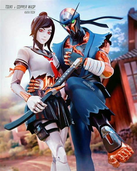 Scaryspookthis is the best way to support me! Couple Fond Ecran Couple Skin Fortnite