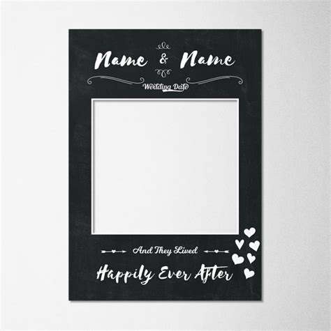 Wedding Selfie Frames I Do