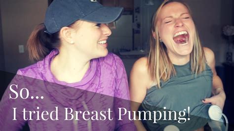 I Tried Breast Pumping Youtube