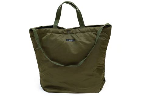 Pack It Up With Engineered Garments Flight Satin Nylon Tote Bags