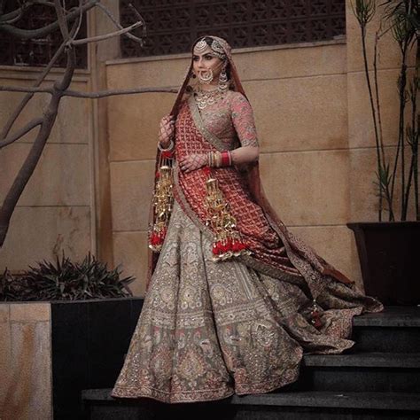 Image May Contain Person Standing Indian Bridal Outfits Indian Bridal Wear Indian Bridal