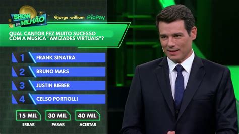 Aplicativo Show Do Milhão Jogue Com O Silvio Santos Usando O Celular